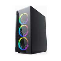 [NOWA, FV23%] Obudowa Gembird Fornax 1500RGB Midi Tower SZKŁO + 4xFAN