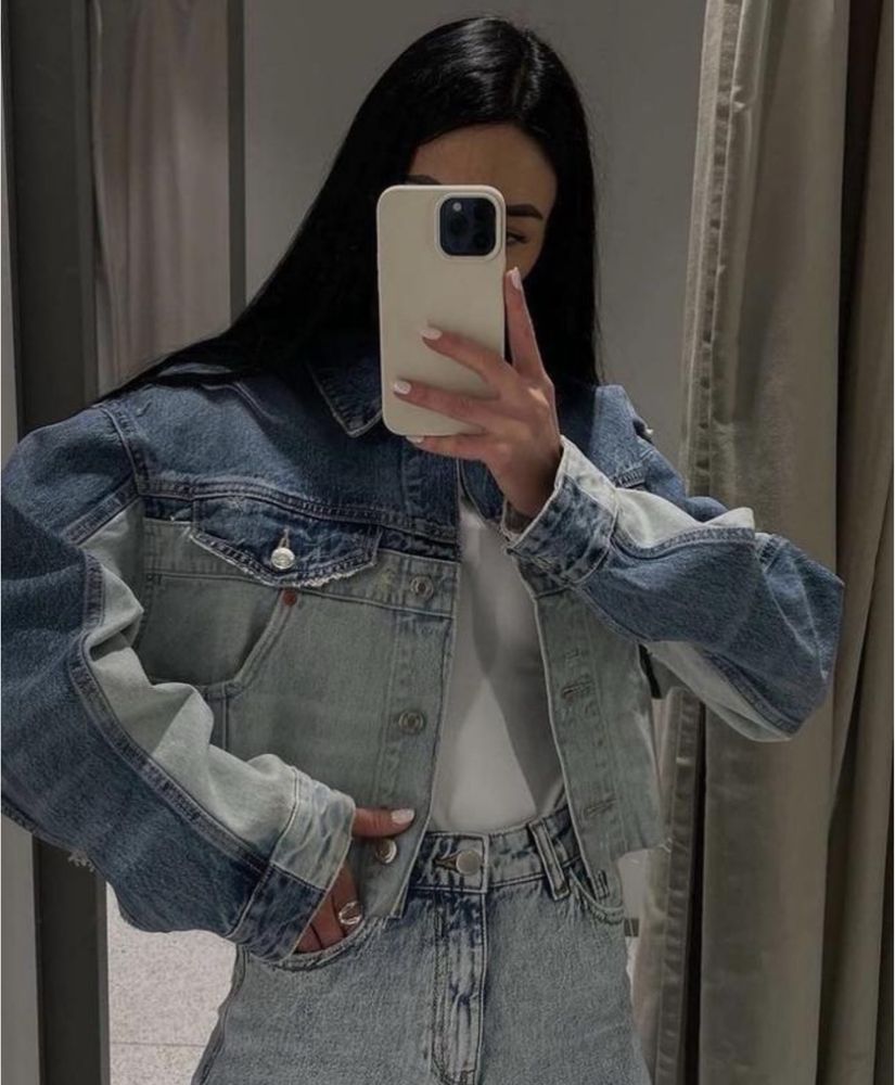 Джинсовка Zara ідеал S