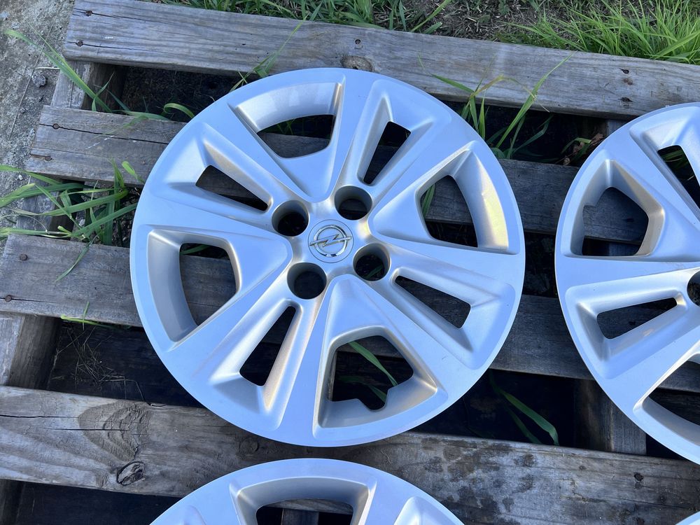 Komplet kołpaków do felg strukturalnych OPEL 15”