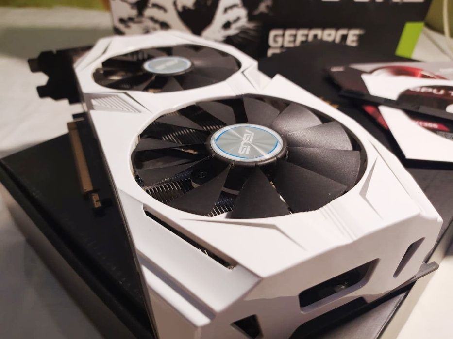 Видеокарта Asus Dual Geforce GTX 1070 8Gb DDR5 OC Edition