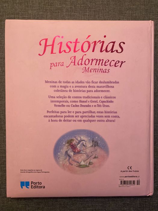 Livro “Histórias para Adormecer -Meninas”