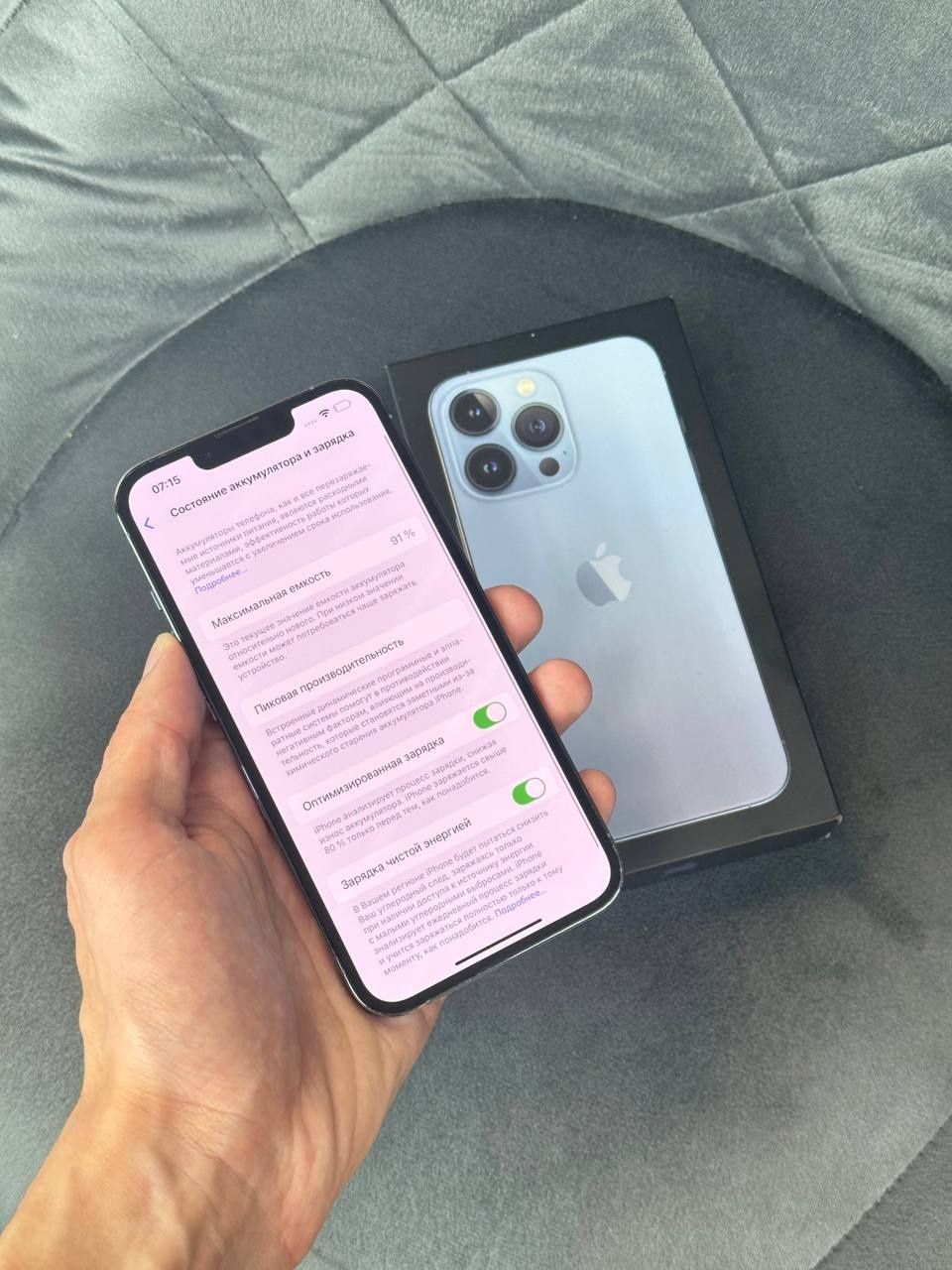 Apple iphone 13 pro 256 sierra blue айфон 13 про 256 гб neverlock