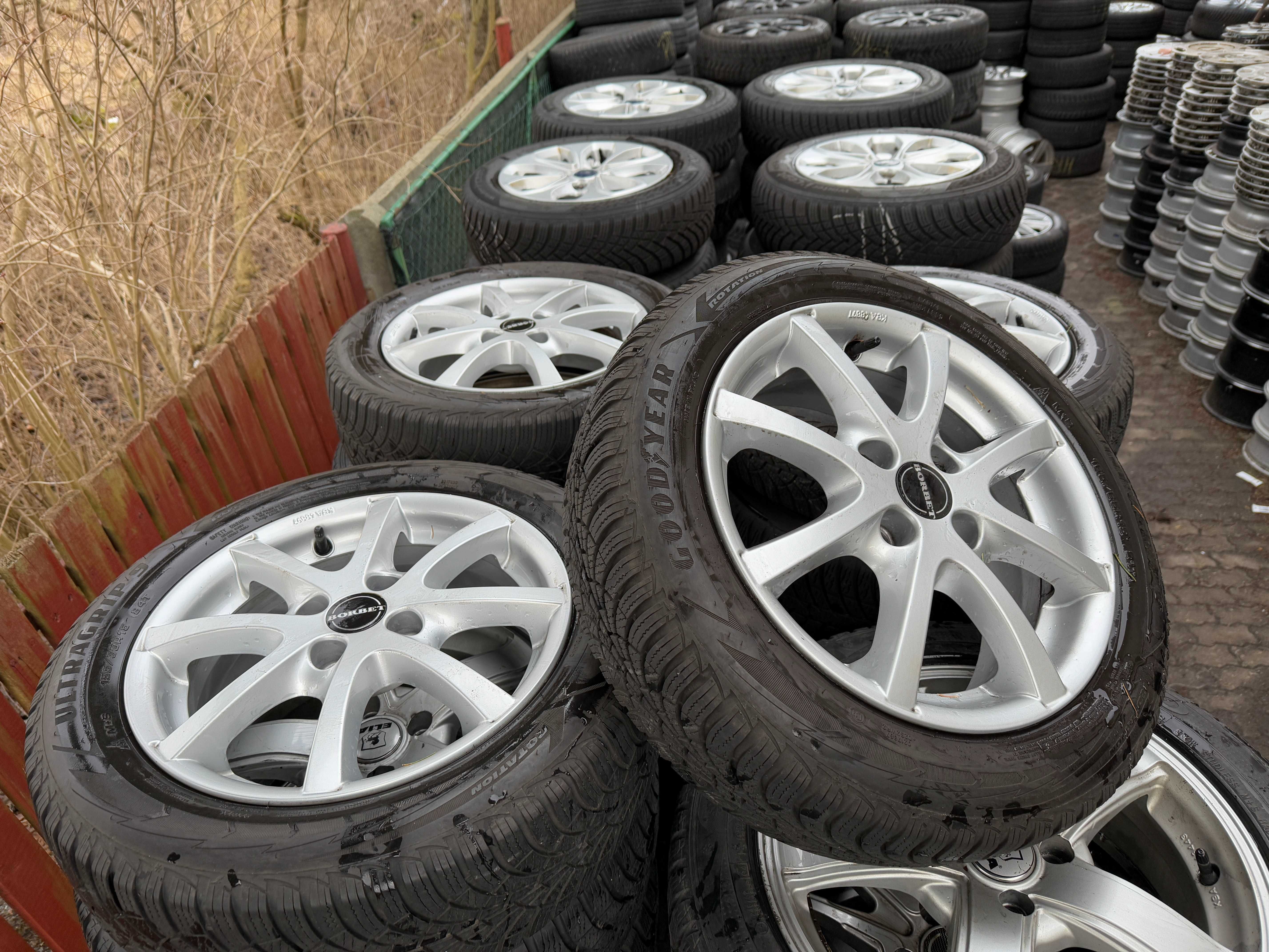 Felgi 15" 4x100 Smart ForTwo ForFour Renault Twingo Clio