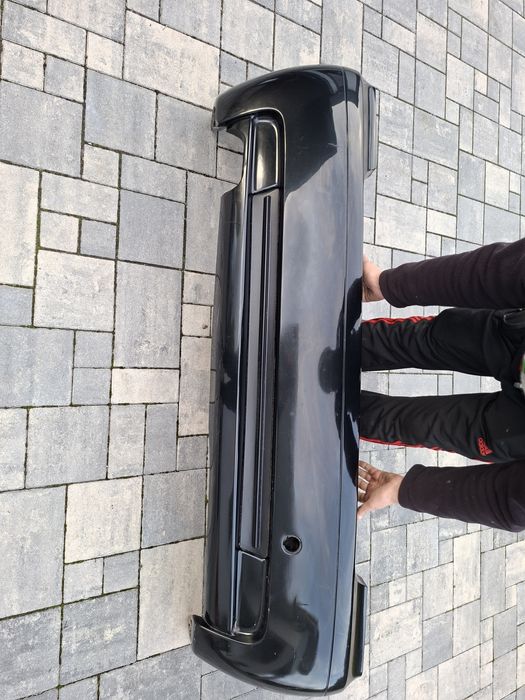 Bmw 3 e46 compact zderzak tyl tylny m-pakiet black sapphire metallic