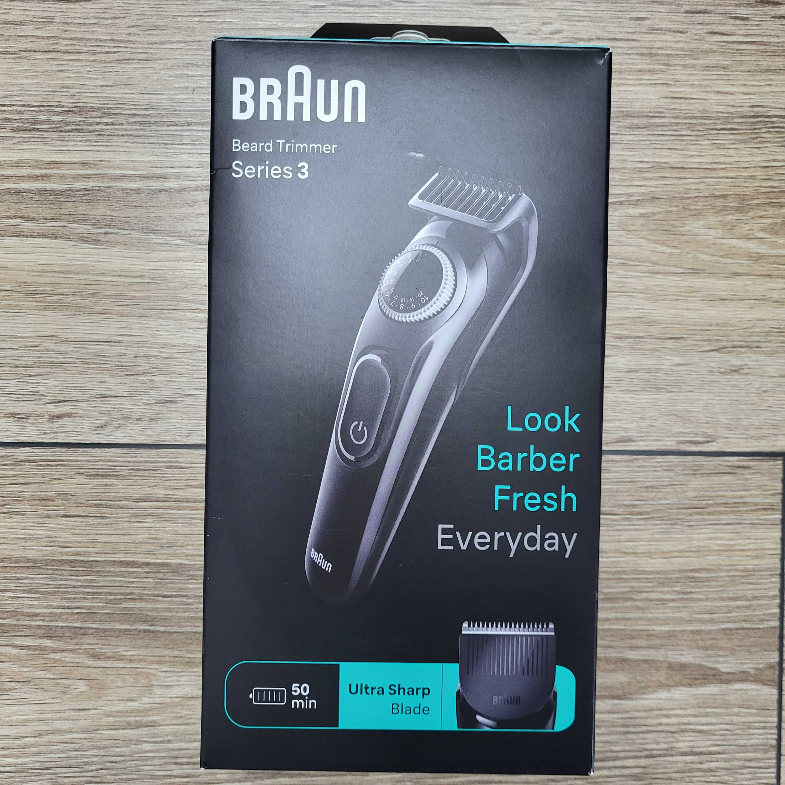 Braun series 3000 trymer do brody i włosów