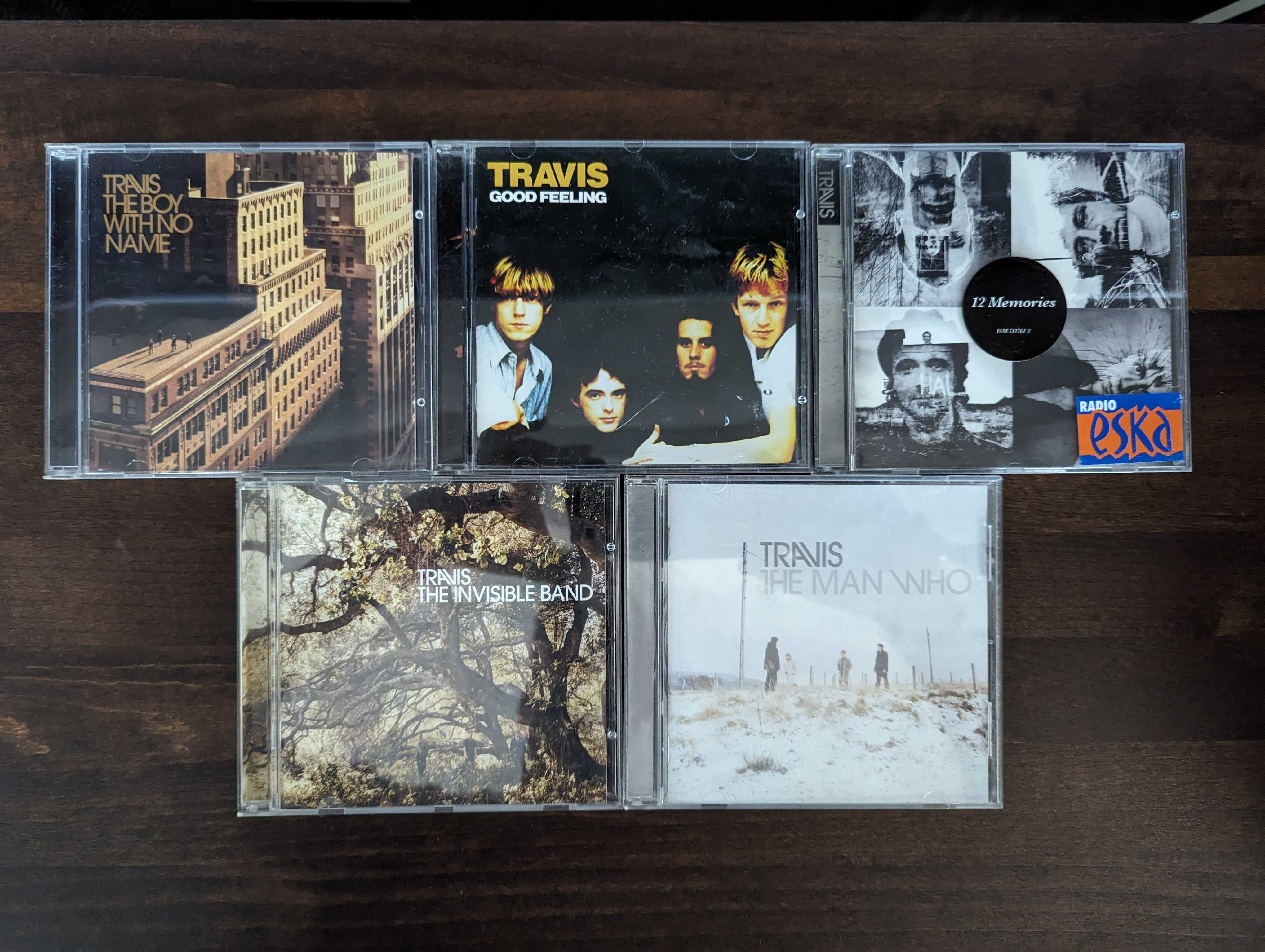 5 płyt CD Travis