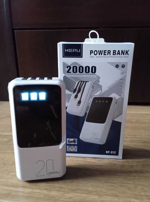 Повербанк power bank hepu hp972 20000 mah