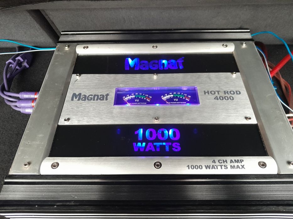 Skrzynia Basowa 2x10" z wzmacniaczem! Mega bass!