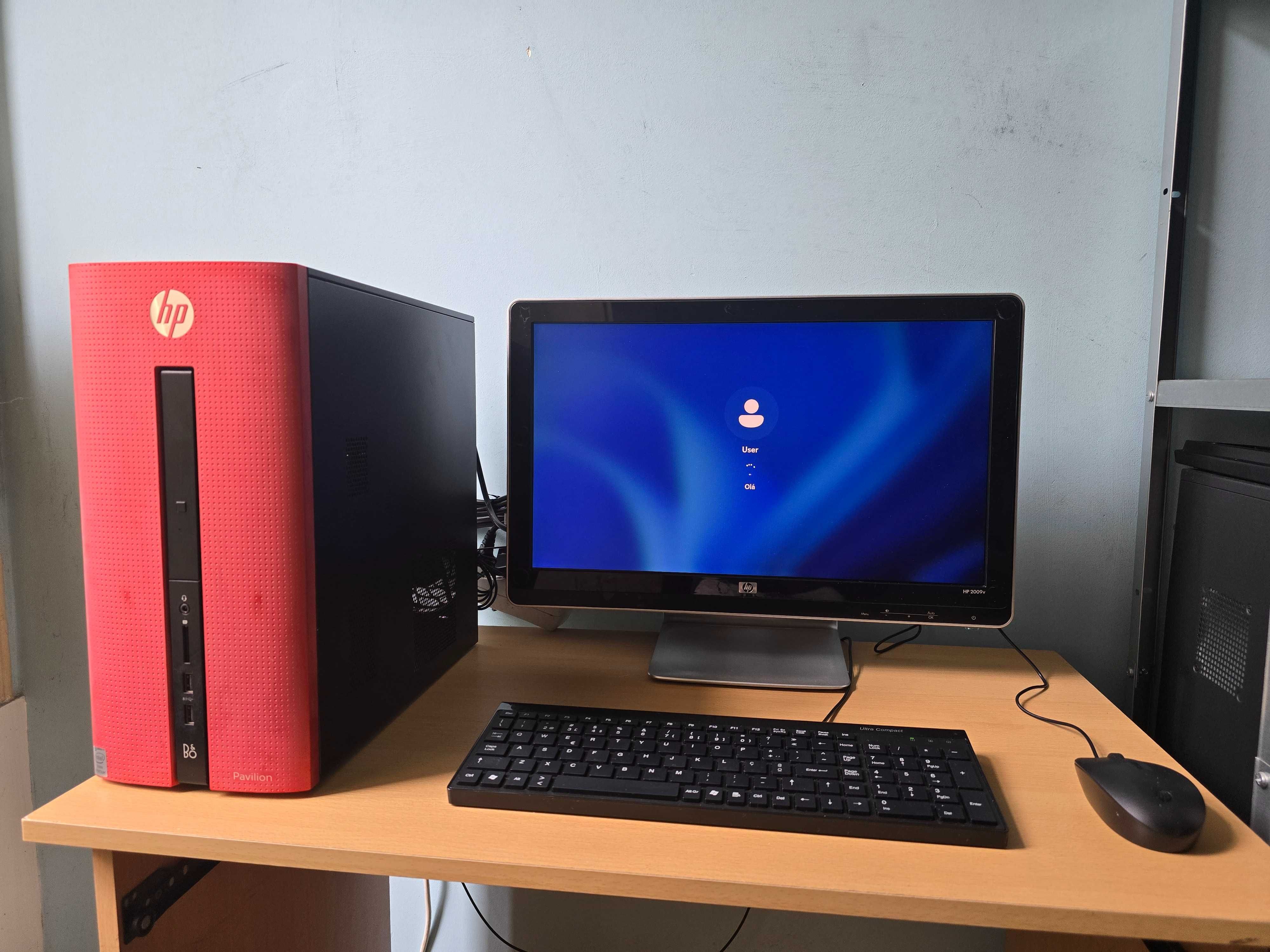 Computador Fixo HP Pavilion 550-107np Como Novo