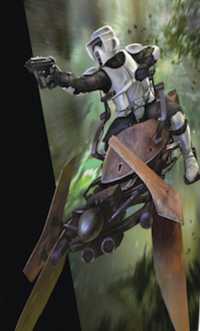 Motorki do legionu Star Wars: Legion - 74-Z Speeder Bikes Unit Expansi