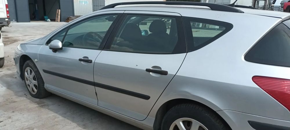 PEUGEOT 407 SW KOMBI DRZWI LEWY TYŁ TYLNE LEWE KOMPLETNE EZRC nr. 50/4