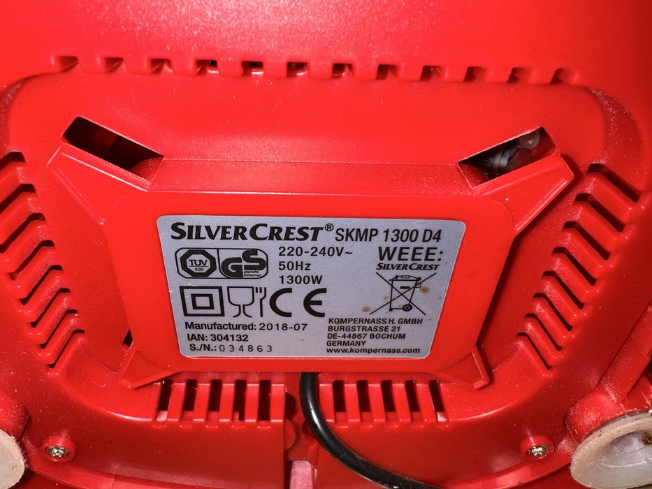 Robot planetarny silvercrest SKMP 1300 D4