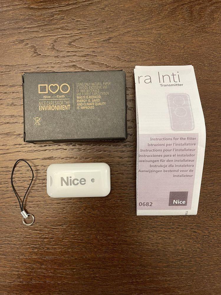 Пульт для воріт Nice Era Inti 2