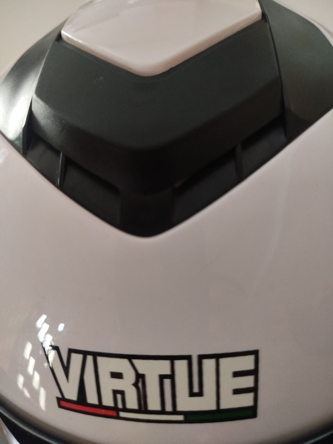 Capacete moto branco