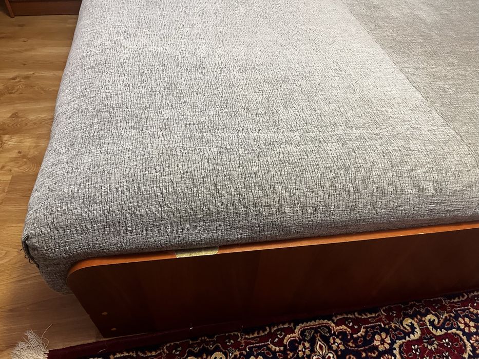 Ліжко двухспалка з диваном