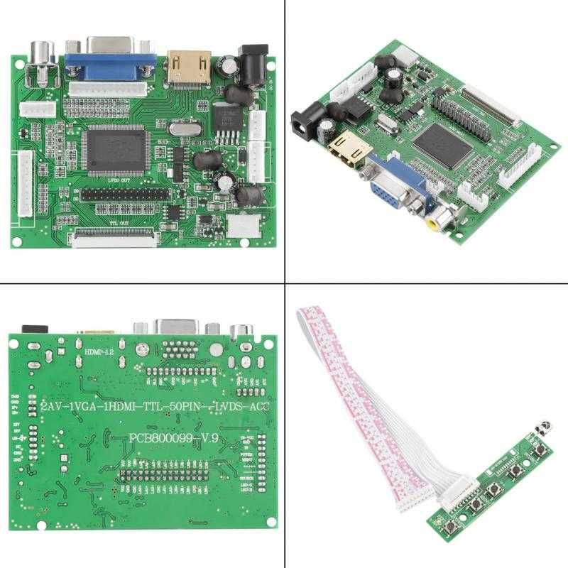 TFT LCD - дисплей HDMI VGA 7-дюймовий (1024*600) RGB