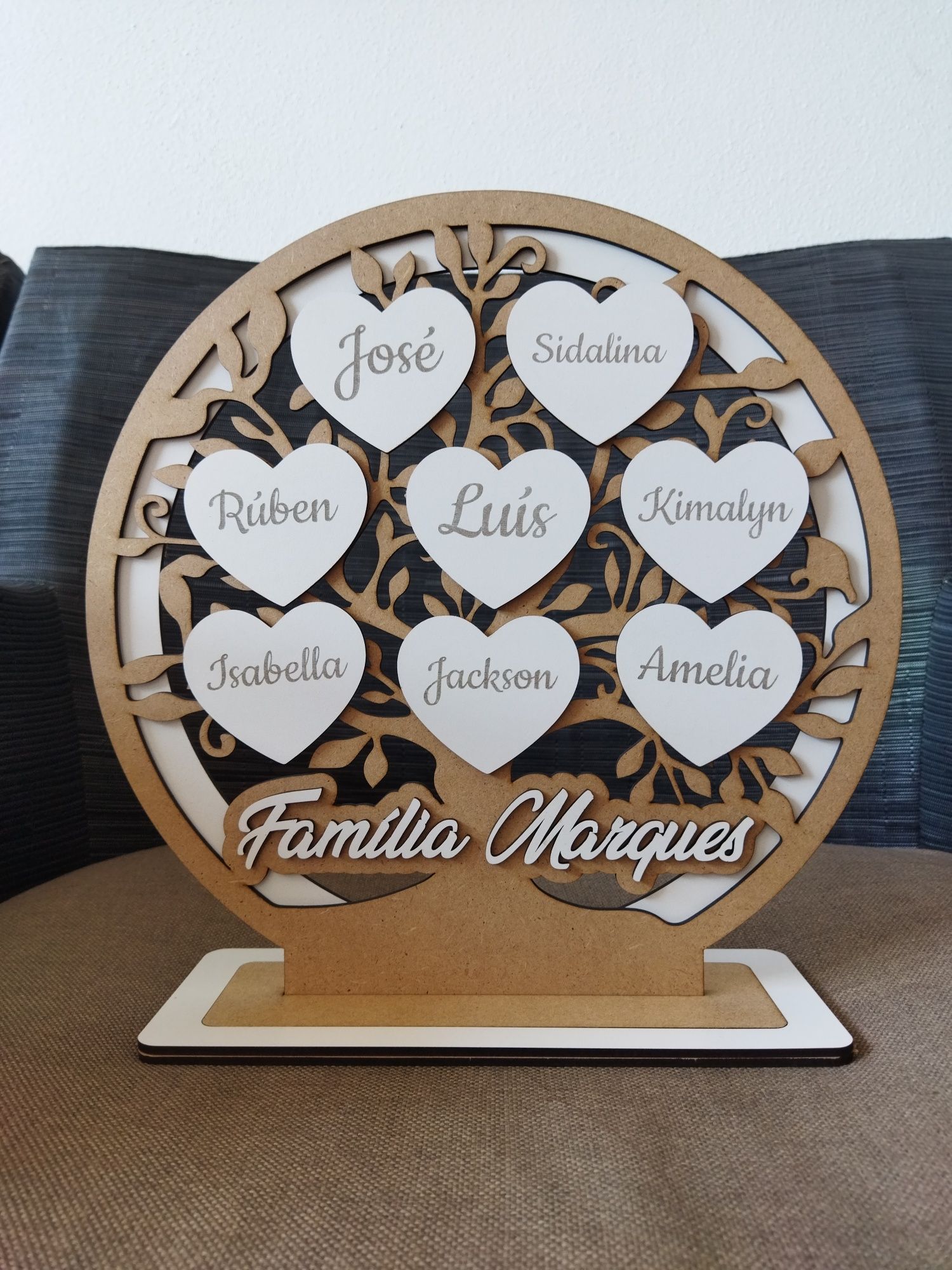 Árvore de Família personalizada
