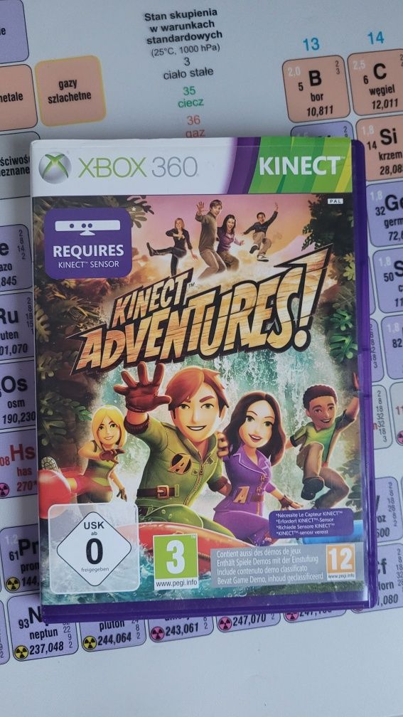 gra na xbox 360 kinect adventures