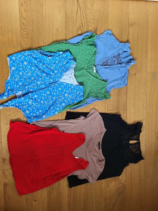 Zestaw / paka koszulek damskich M