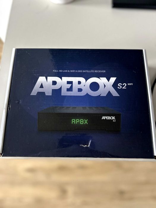Tuner satelitarny APEBOX S WiFi DVB-S2 H.265 IPTV Stalker Xtream TV