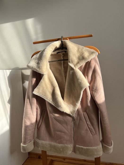 Натуральна жіноча дублянка дублёнка