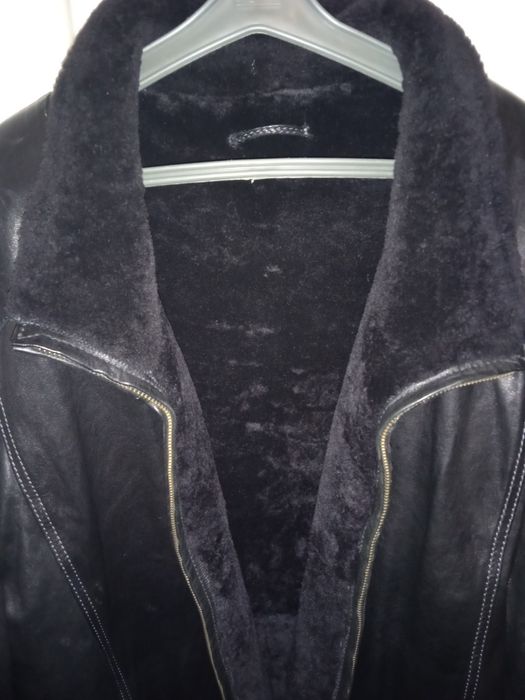 Куртка чоловіча зимова шкіряна. ( 60 розмір) Стан як новий!!!