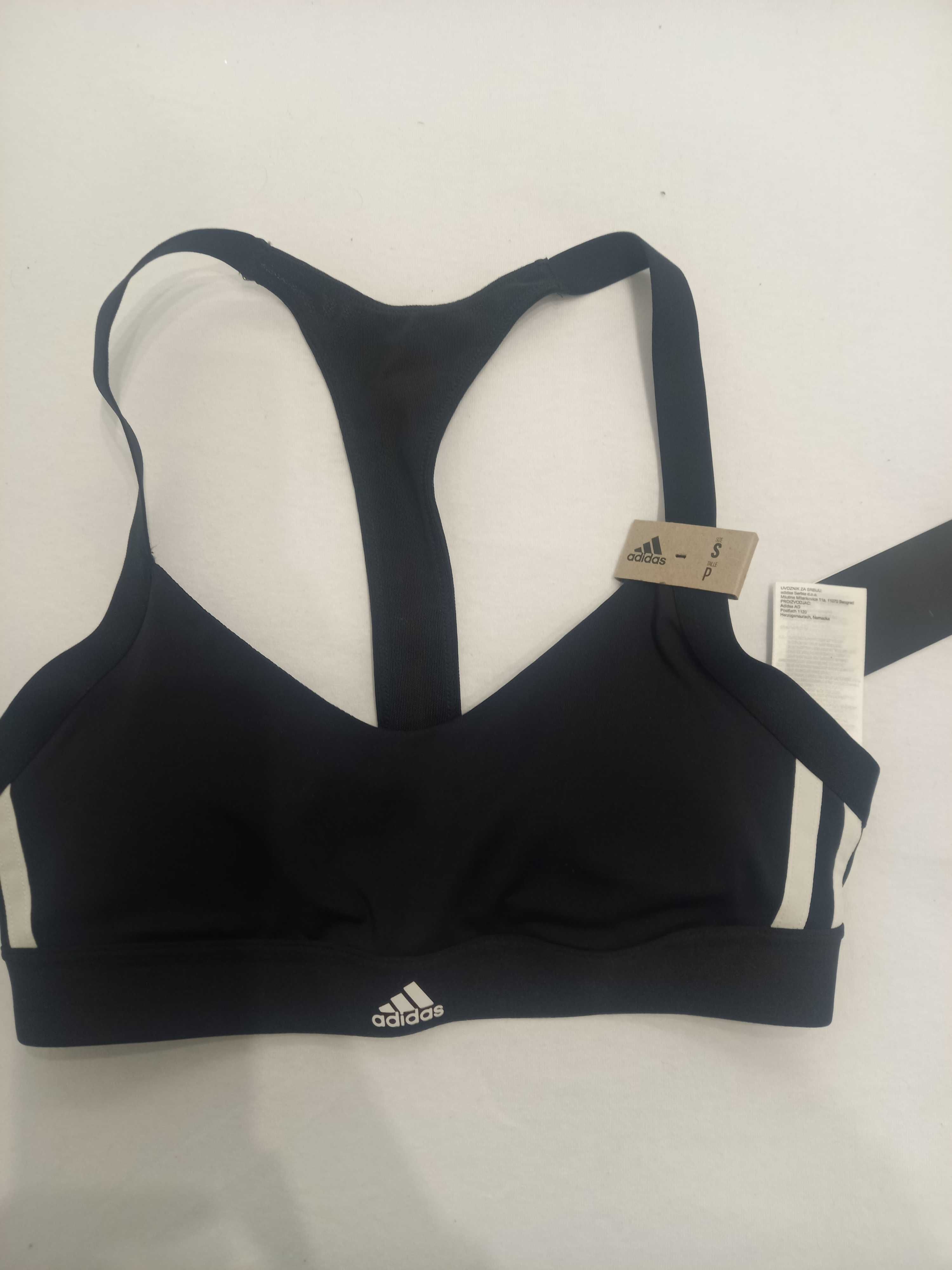 Biustonosz sportowy ADIDAS S czarny