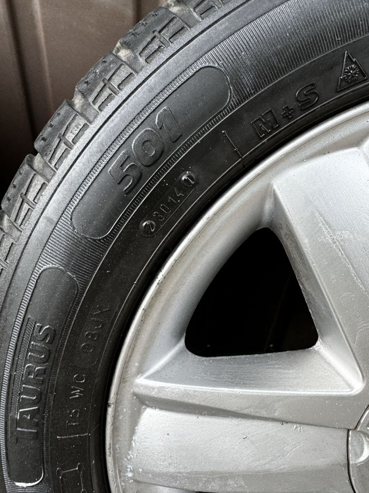 Koła Felgi 5x108 z Oponami zimowymi 205/55/16 Megane Scenic Kangoo