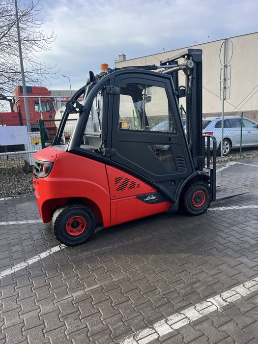 Wózek widłowy Linde H25D, Diesel Volkswagen 1.9, Kabina, 9 tyś Mth