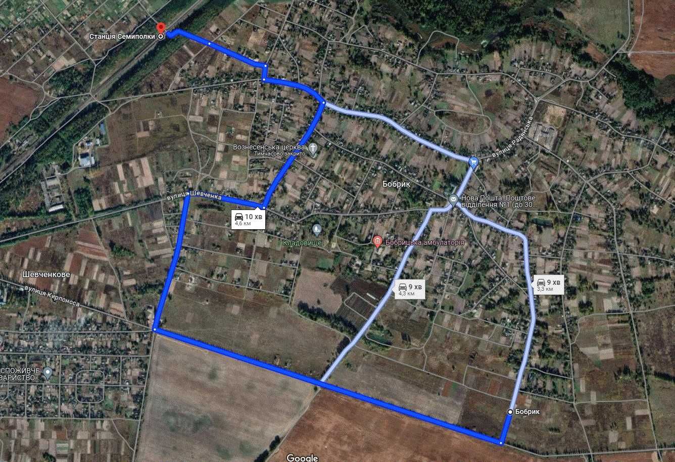 Продається земельна ділянка в с. Бобрик, Броварського р.  пл. 0,15 с.