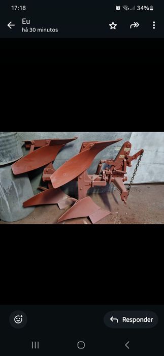 Charrua  2 ferros sem folgas