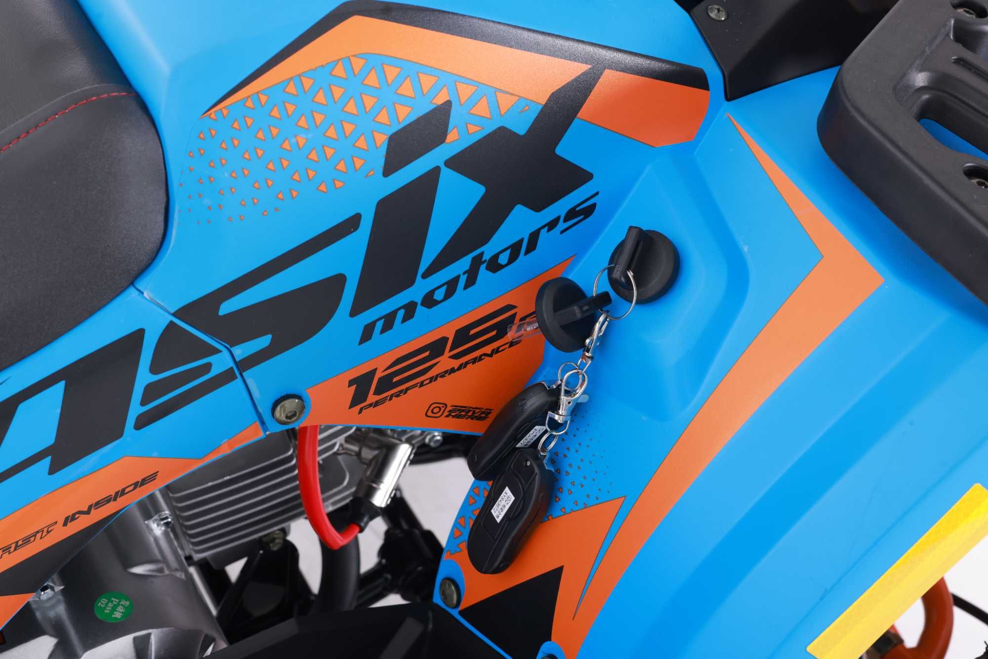 quad ATV dla dzieci Asix Hunter 125 Raty transport pług