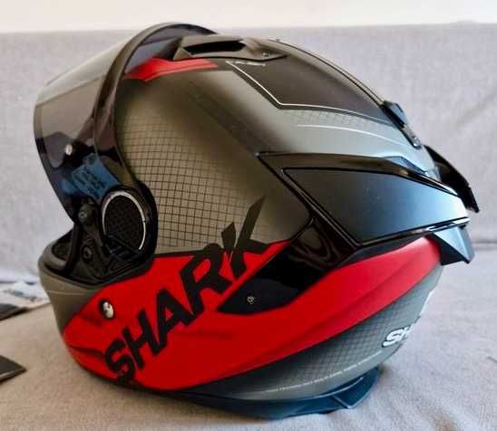 Capacete NOVO Shark Spartan GT Elgen Matt (50% DESCONTO) Tamanho XS