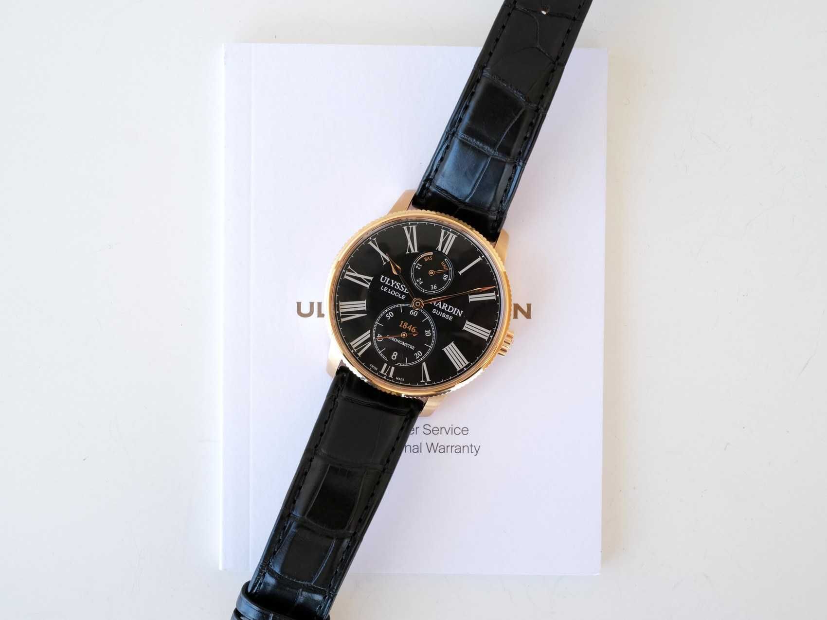 Ulysse Nardin Marine Torpilleur 18K Rose Gold 42mm