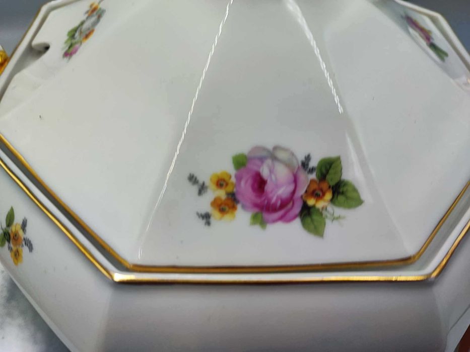 Art deco,porcelanowa waza na zupę,Bavaria Tirschenreuth,Chicago