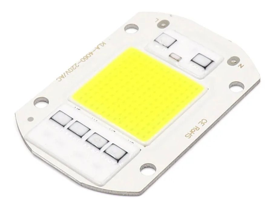 Светодиодная LED матриця 10,20, 30, 50,   watt CHIP 220v ( встроены
