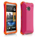 Ballistic Urbanite HTC One M7 Hot Pink/Tangerine