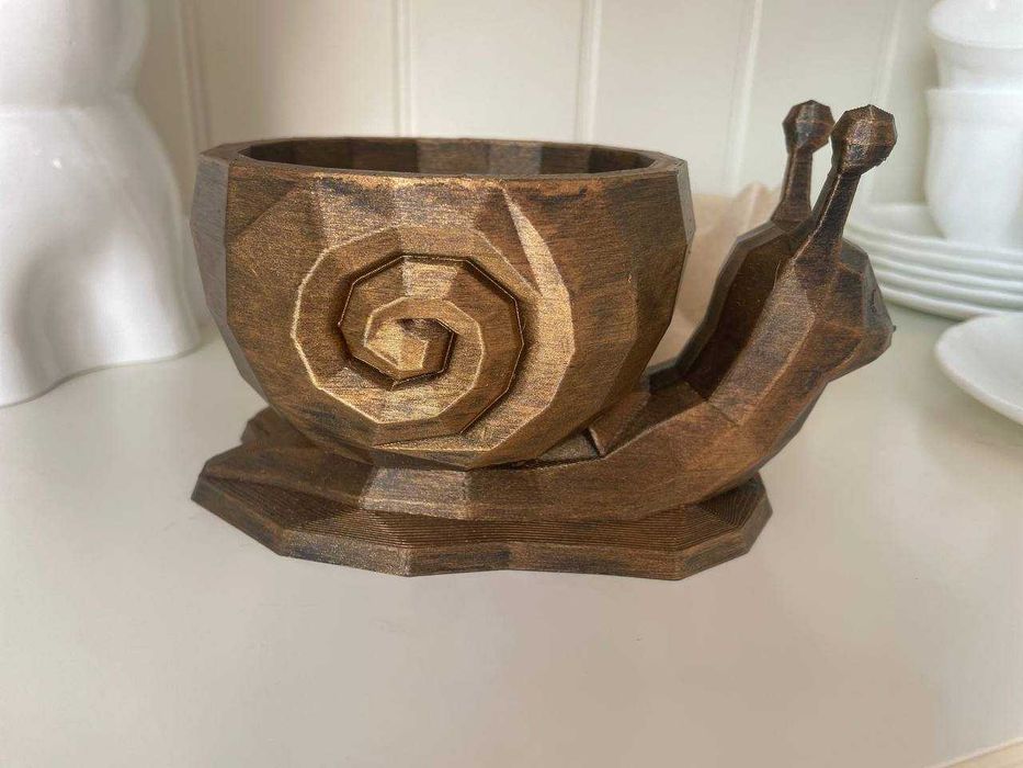 Dekoracja Slimak miseczka