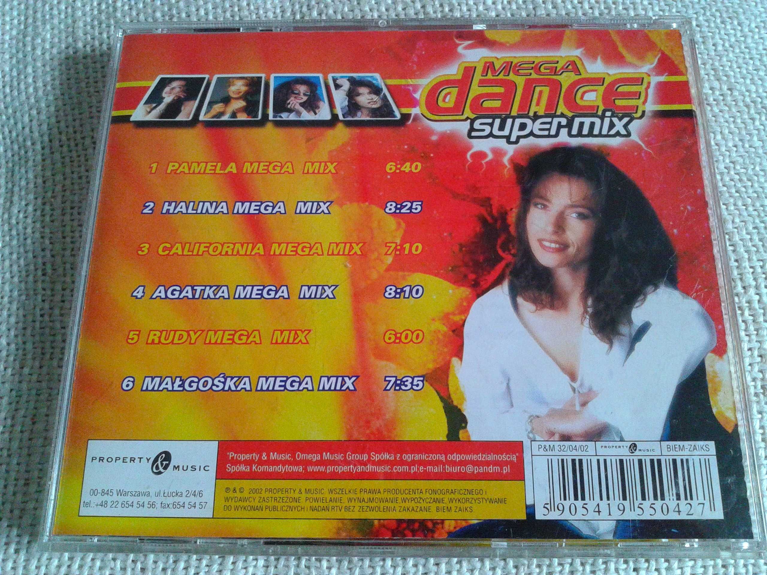 Magda Durecka - Mega Dance Super Mix  CD