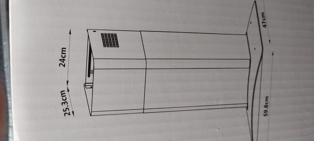Okap kuchenny GoodHome Linksense Curv 60 cm GHCH60LKSS