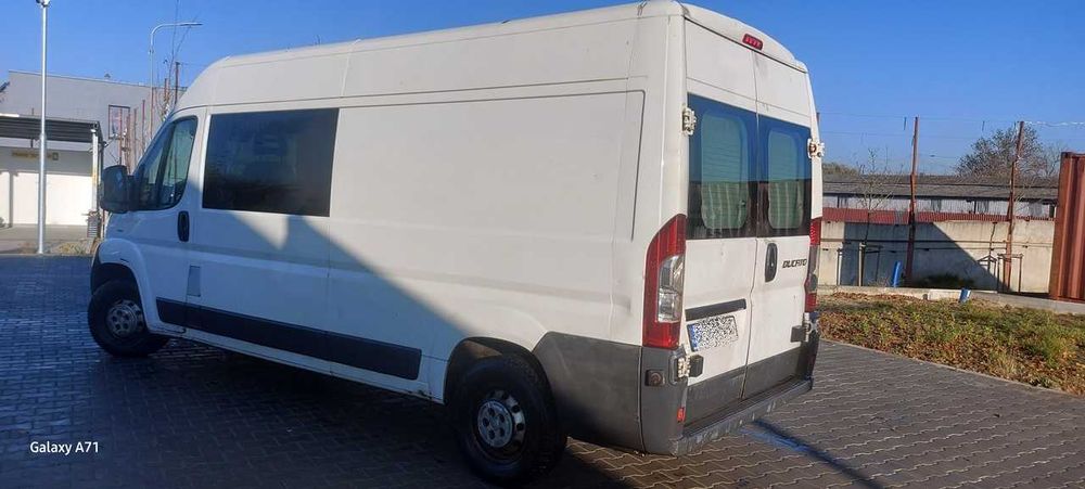 Fiat Ducato L3H2 2.2JTD 100KM Brygadówka 7-Osób!DB Stan!Klima!Zamiana!