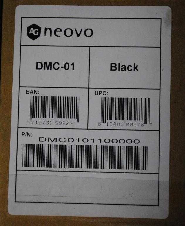 AG Neovo DMC-01 настільне кріплення для монітора .