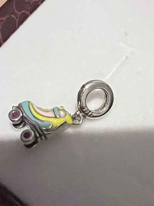 Pendente patim em prata