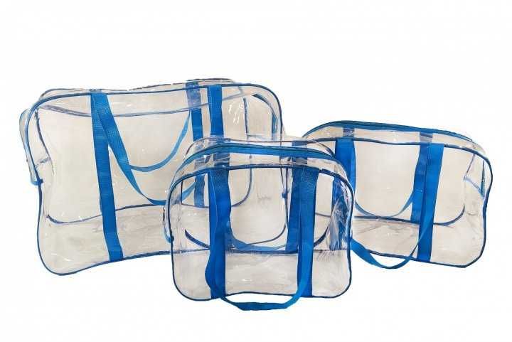Набір з 3 сумок у пологовий  EcoNova Premium Delight, різних кольорів