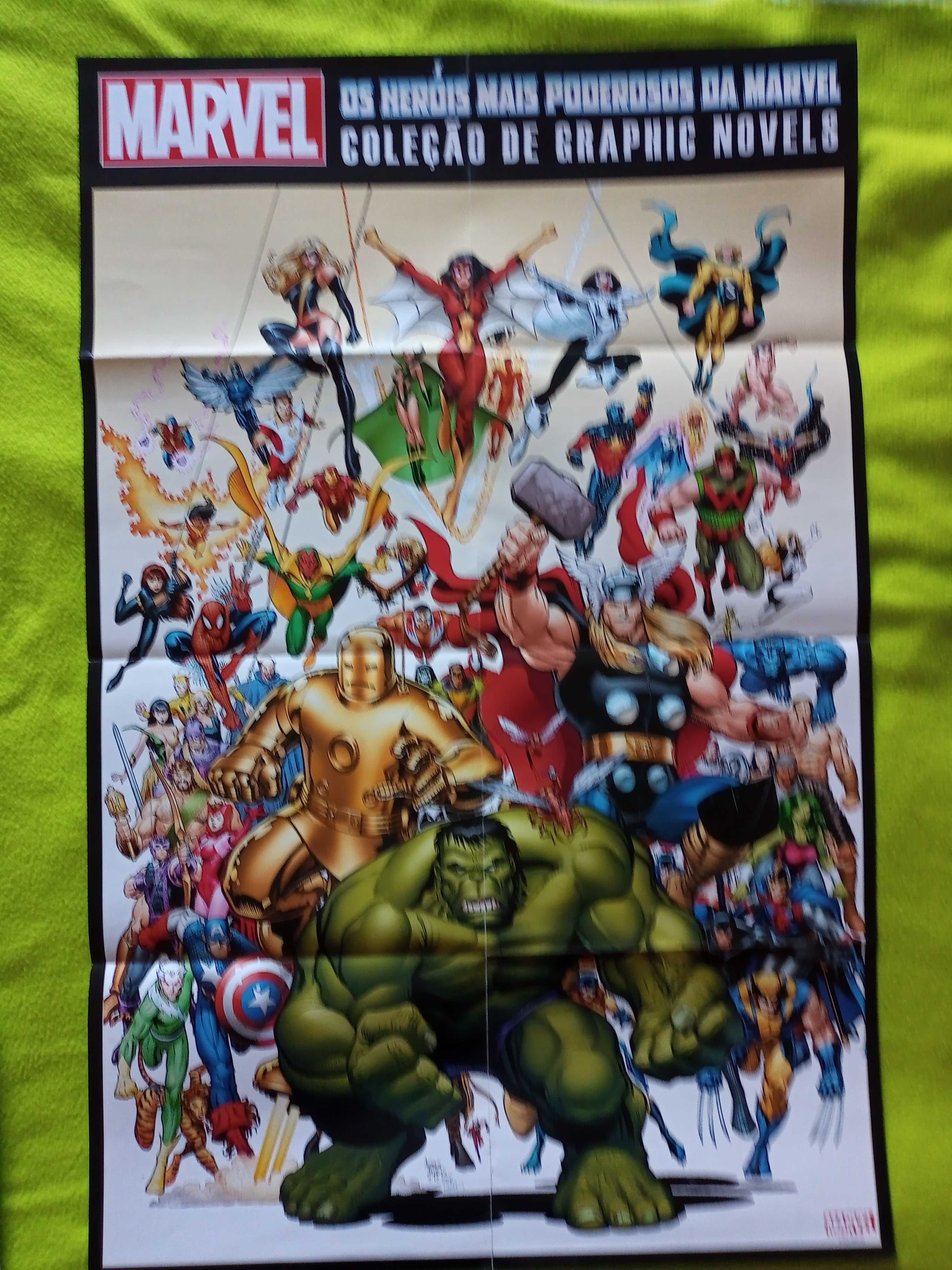 6 posters Marvel, Street Fighter, He-man