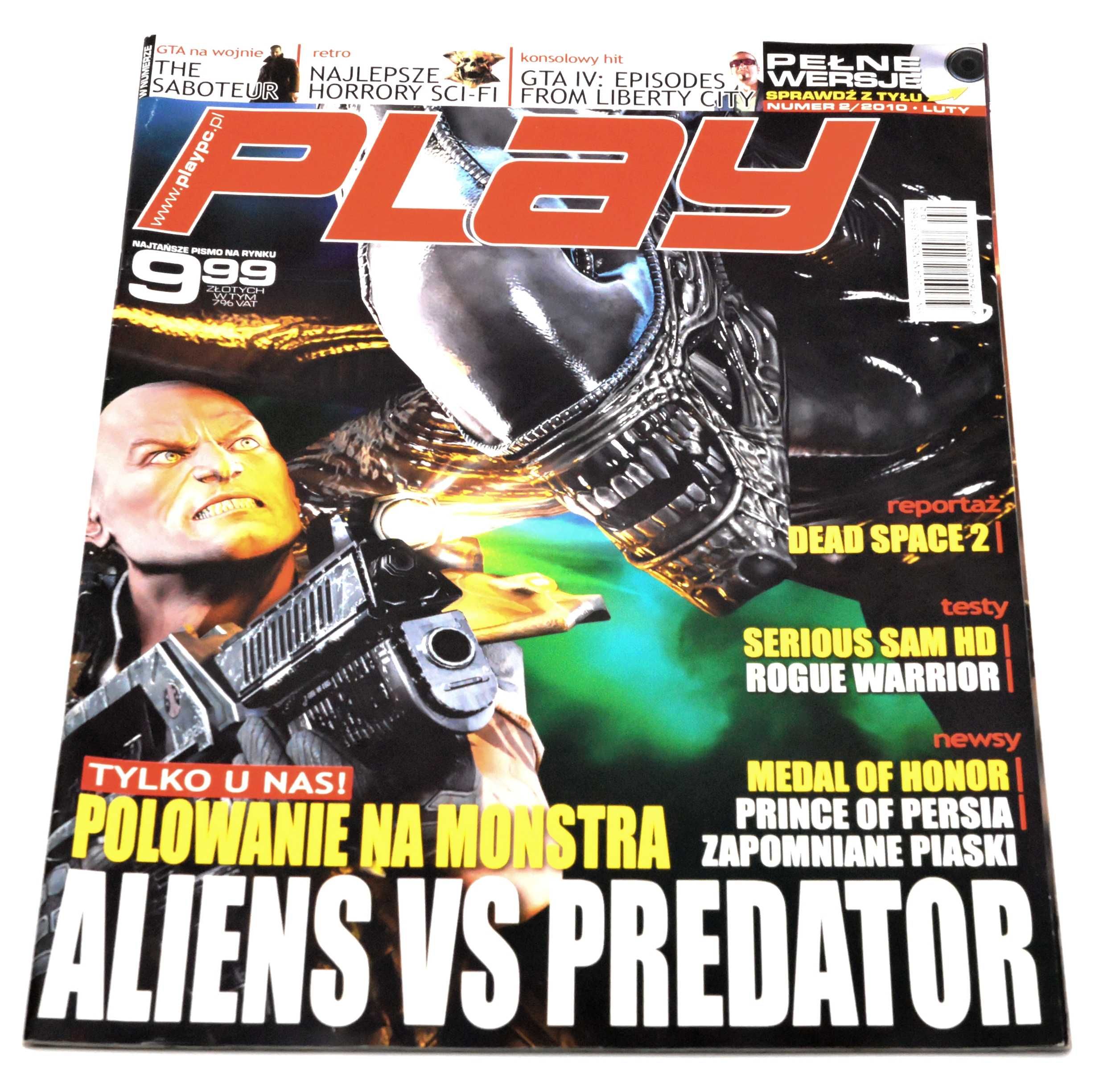PLAY 2/2010 - czasopismo (z plakatami) BEZ DVD