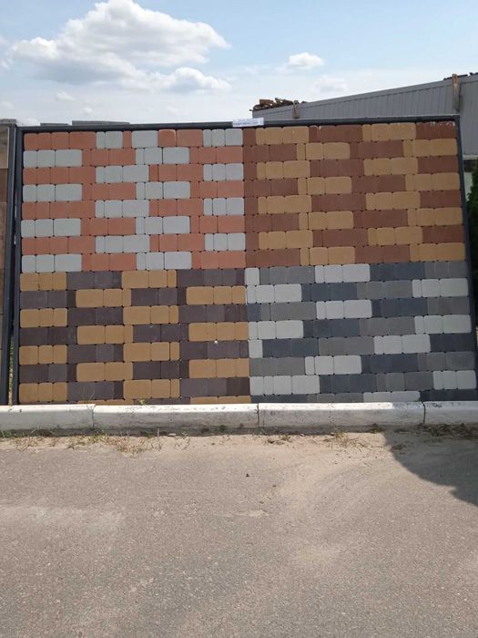 Тротуарна плитка "Старе місто" 60 мм від виробника, різні кольори