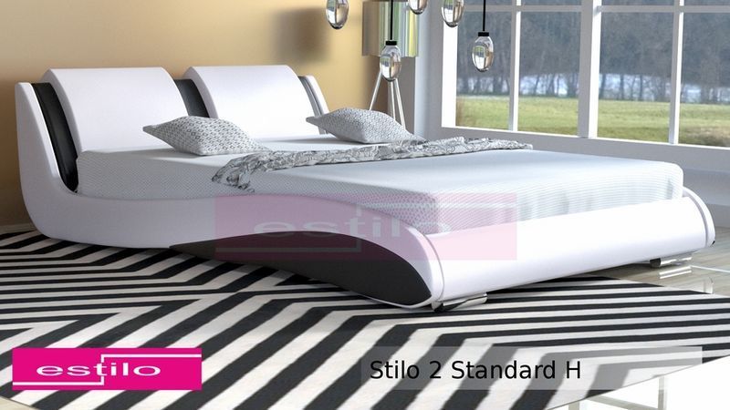 Łóżko Stilo-2 Standard ze stelażem 140x200 cm