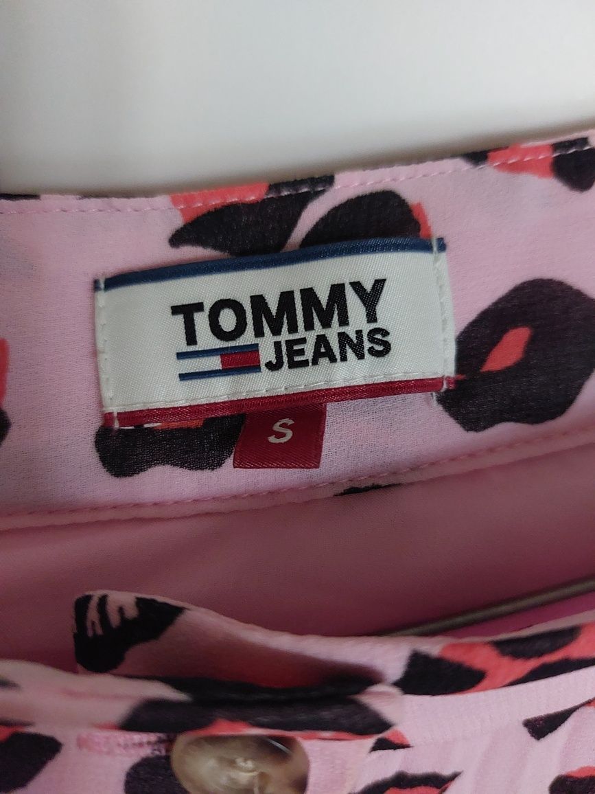 Plisowana spódnica  Tommy Jeans , rozmiar s