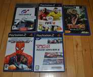 5 gier na PS2 Fifa 12 Turok Spider-man Gran Turismo 4 Toca Race driver